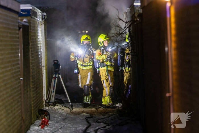 Brand in schuur veroorzaakt aanzienlijke schade