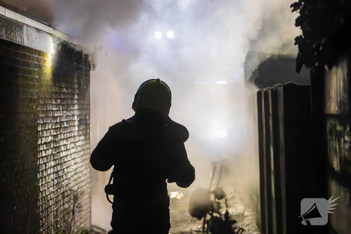 Brand in schuur veroorzaakt aanzienlijke schade