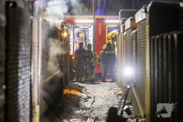 Brand in schuur veroorzaakt aanzienlijke schade
