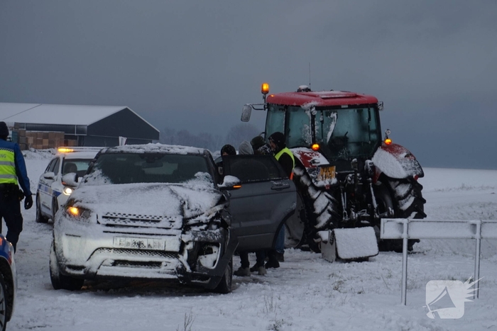Traumahelikopter ingezet na ongeval