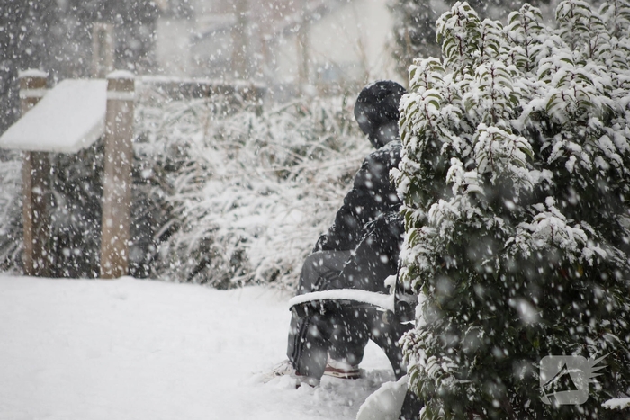 Sneeuwpret na kerstvakantie met code oranje