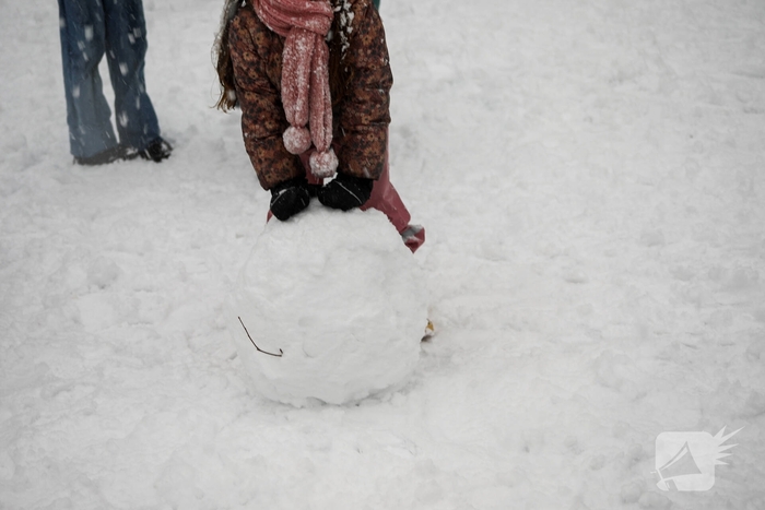 Sneeuwpret na kerstvakantie met code oranje