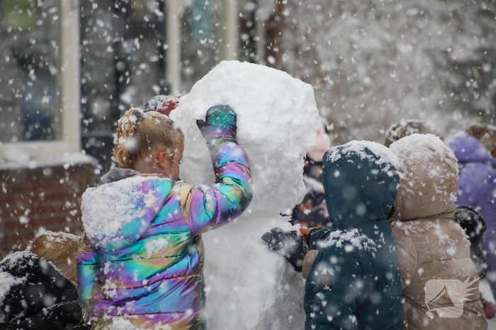 Sneeuwpret na kerstvakantie met code oranje
