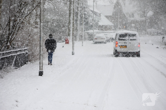 Sneeuwpret na kerstvakantie met code oranje