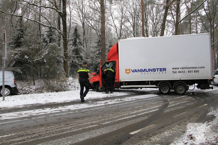 Ongeval met gewonden door botsing tussen voertuigen