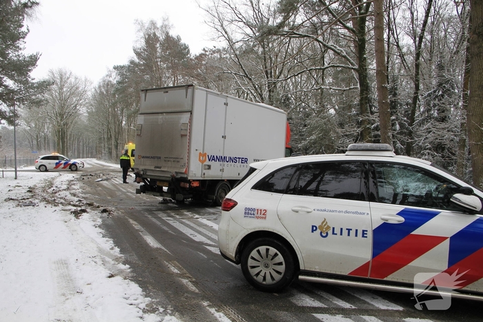 Ongeval met gewonden door botsing tussen voertuigen