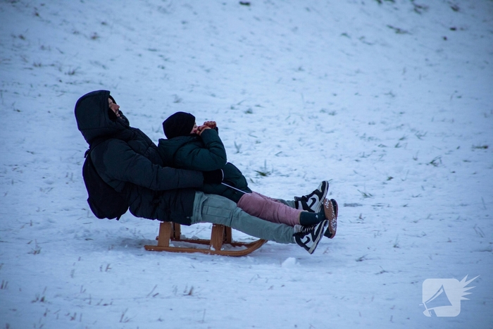 Sneeuwpret voor dier en mens