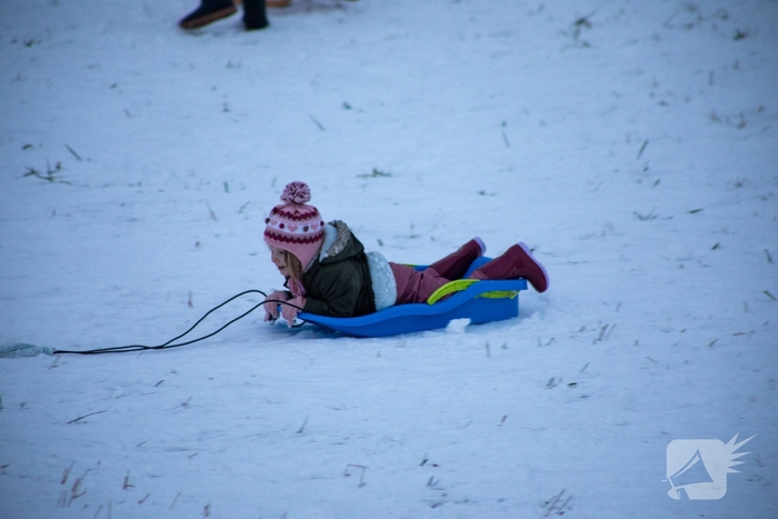 Sneeuwpret voor dier en mens
