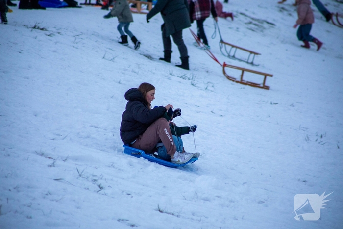 Sneeuwpret voor dier en mens