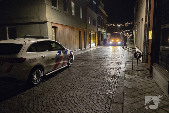 Hulpdiensten reageren op gaslucht in Sittard