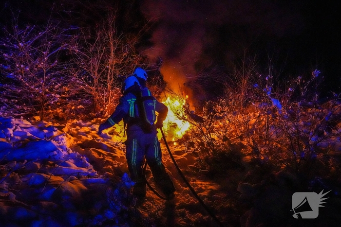 Scooter gaat in vlammen op