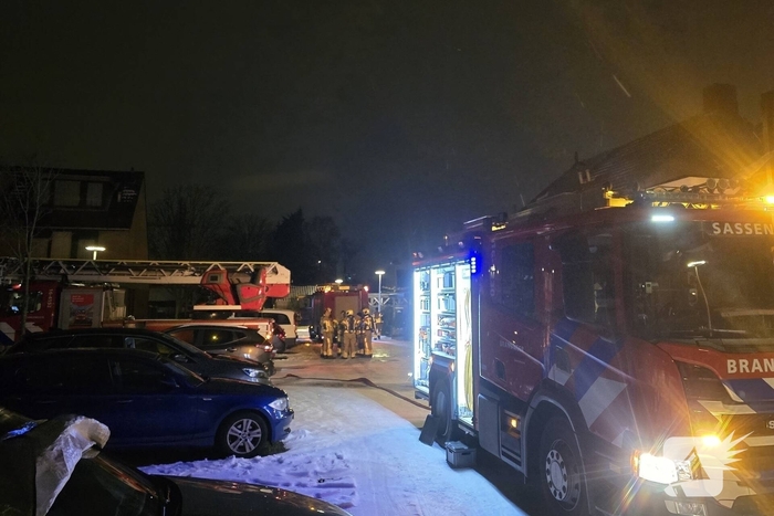 Bewoners geëvacueerd na brand op zolder