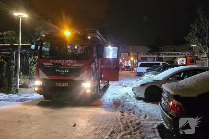 Bewoners geëvacueerd na brand op zolder