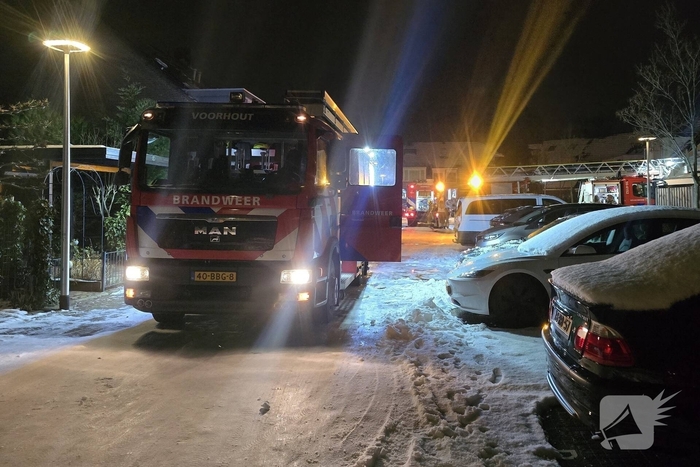 Bewoners geëvacueerd na brand op zolder