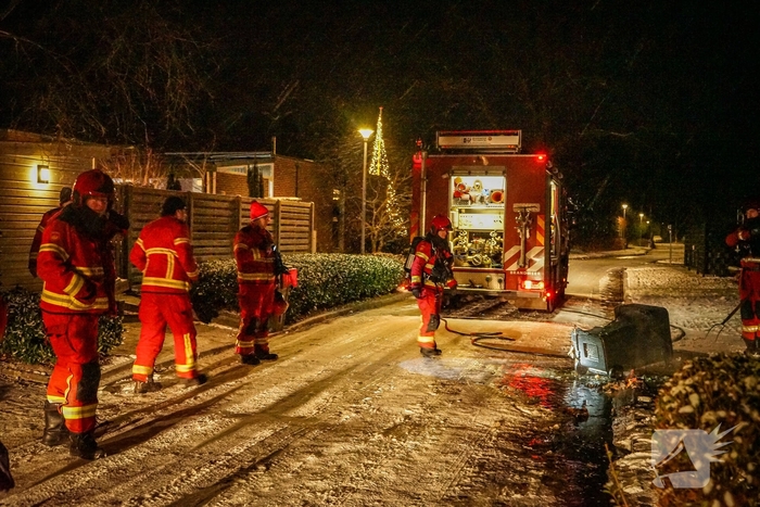 Containerbrand volledig uitgeschakeld