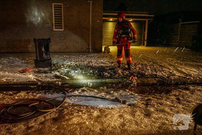 Containerbrand volledig uitgeschakeld