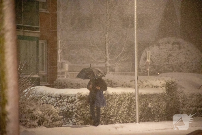 Code oranje vanwege forse sneeuwzone in ochtendspits