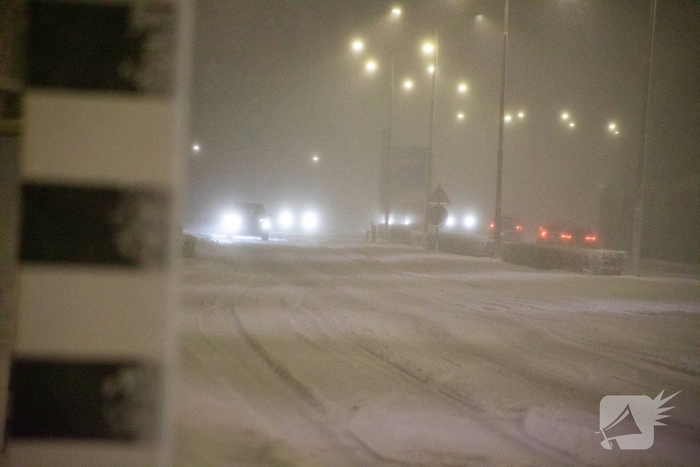 Code oranje vanwege forse sneeuwzone in ochtendspits