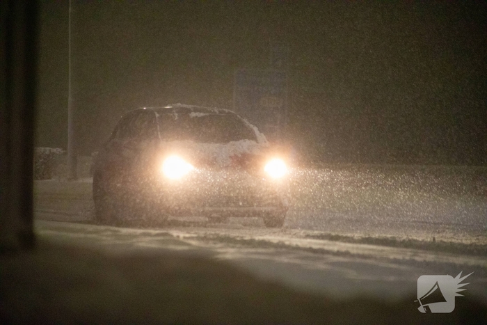 Code oranje vanwege forse sneeuwzone in ochtendspits