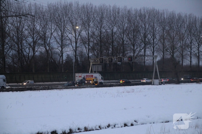 Botsing tussen voertuigen leidt tot verkeershinder