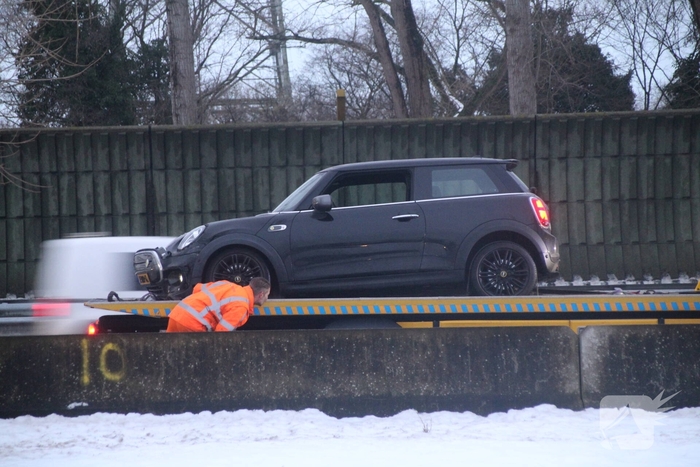 Botsing tussen voertuigen leidt tot verkeershinder