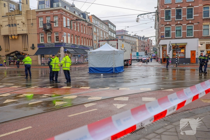 Fietser overleden na aanrijding met vrachtwagen