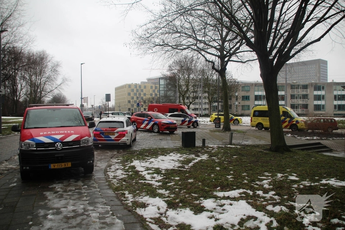 Zeer grote brand in zorgflat