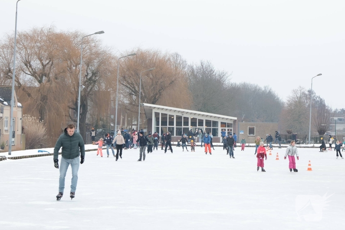Schaatsbaan trekt grote bezoekersaantallen