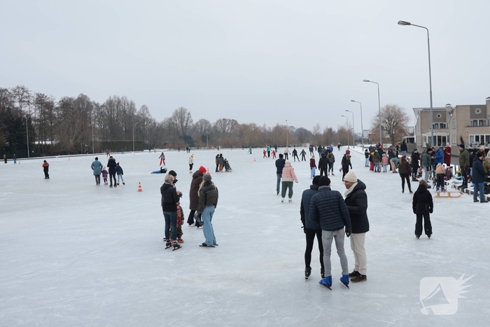 Schaatsbaan trekt grote bezoekersaantallen