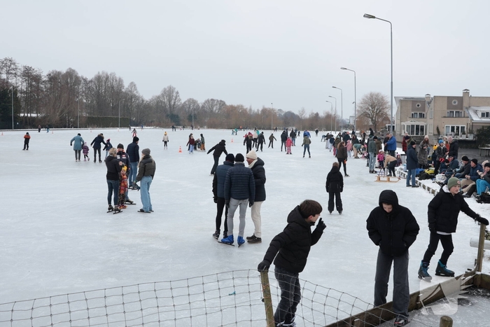 Schaatsbaan trekt grote bezoekersaantallen
