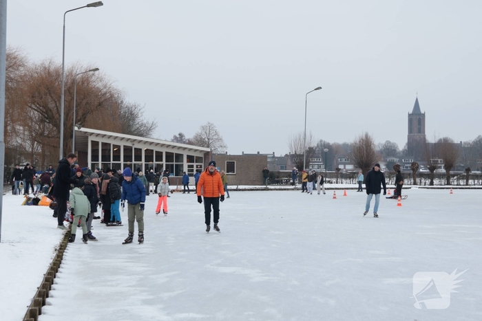 Schaatsbaan trekt grote bezoekersaantallen