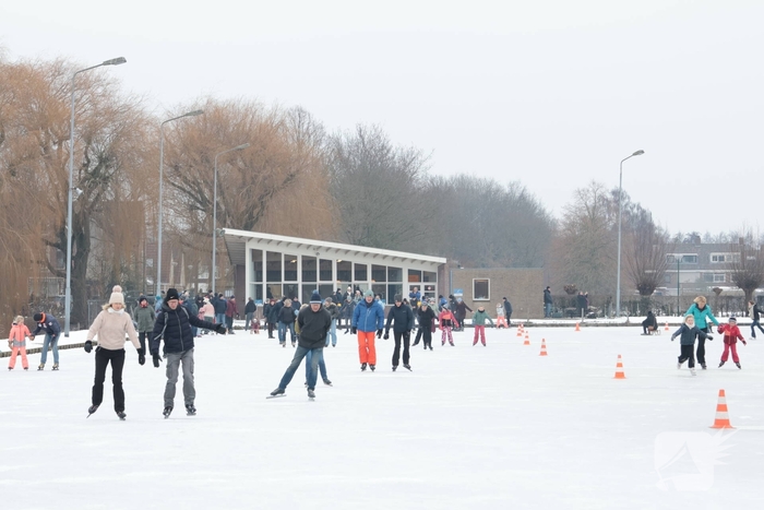 Schaatsbaan trekt grote bezoekersaantallen
