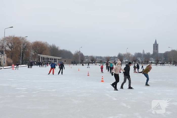 Schaatsbaan trekt grote bezoekersaantallen