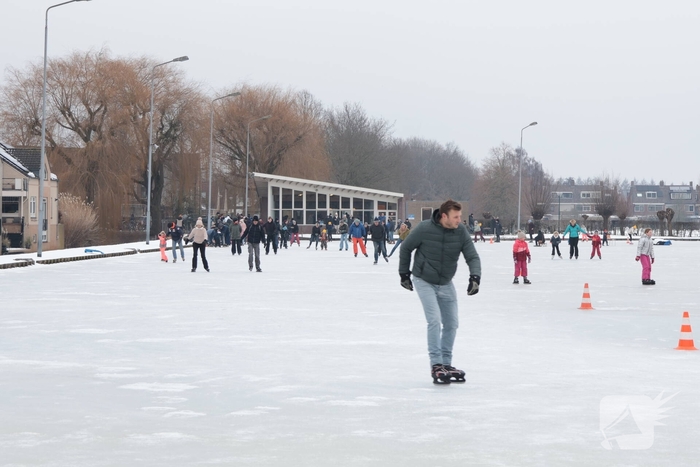 Schaatsbaan trekt grote bezoekersaantallen