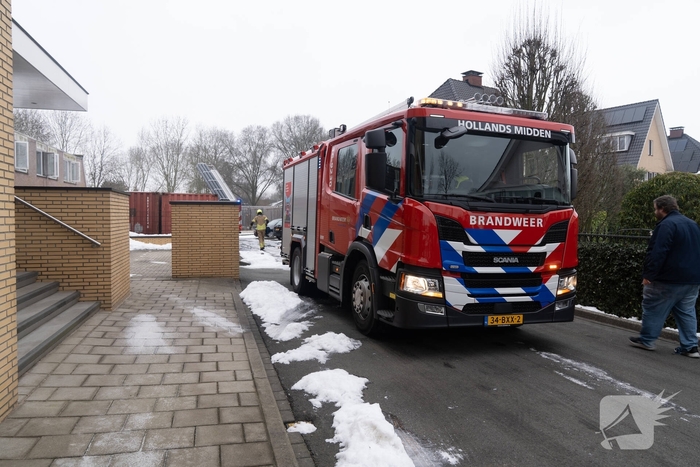 Woningbrand snel onder controle