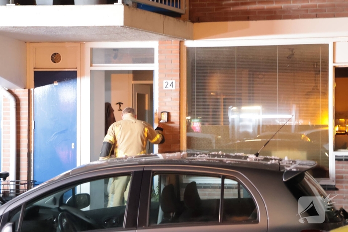 Woningbrand leidt tot gewonde bewoner