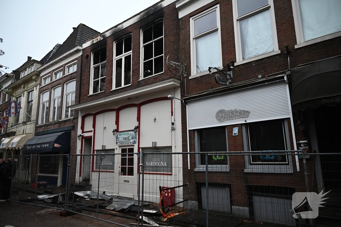 Veel schade na grote brand in centrum