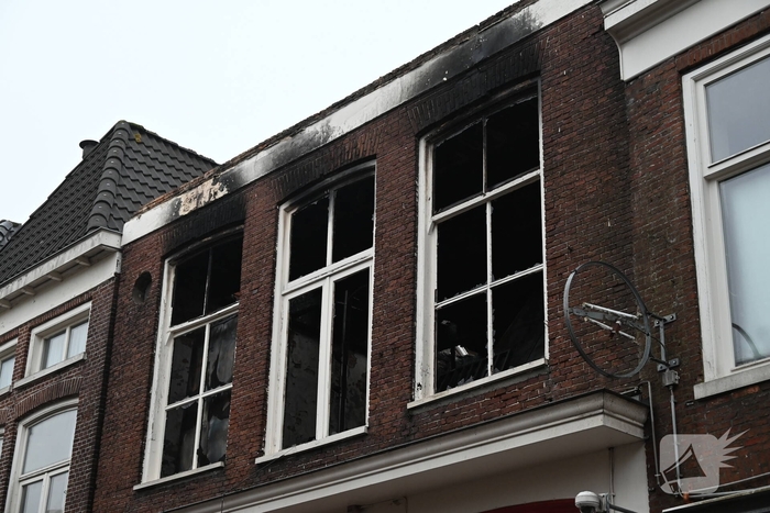 Veel schade na grote brand in centrum