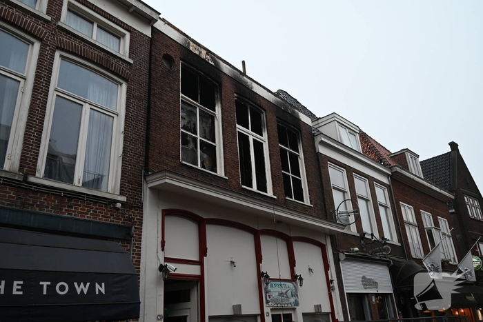 Veel schade na grote brand in centrum