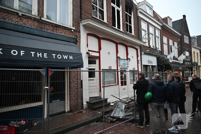 Veel schade na grote brand in centrum