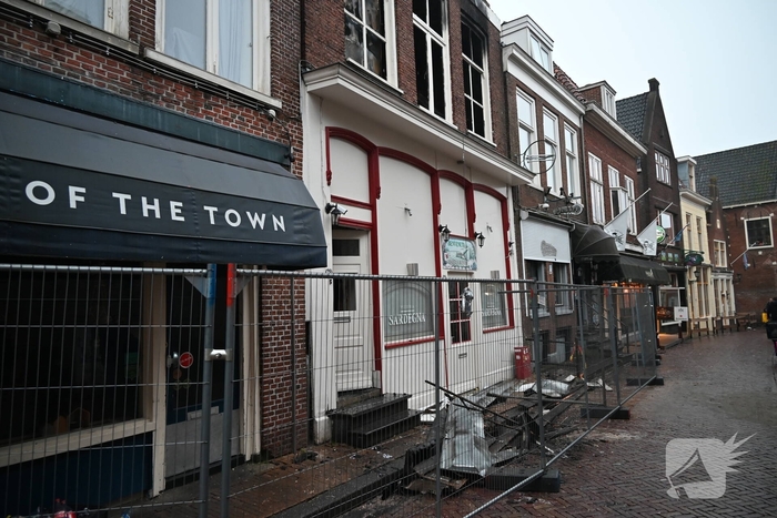 Veel schade na grote brand in centrum