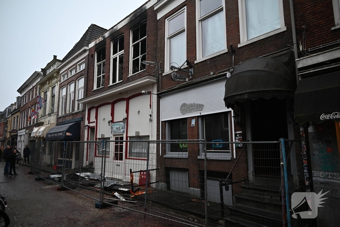 Veel schade na grote brand in centrum