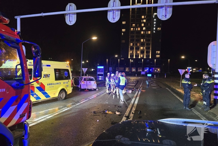 Ongeval met meerdere gewonden in Lelystad