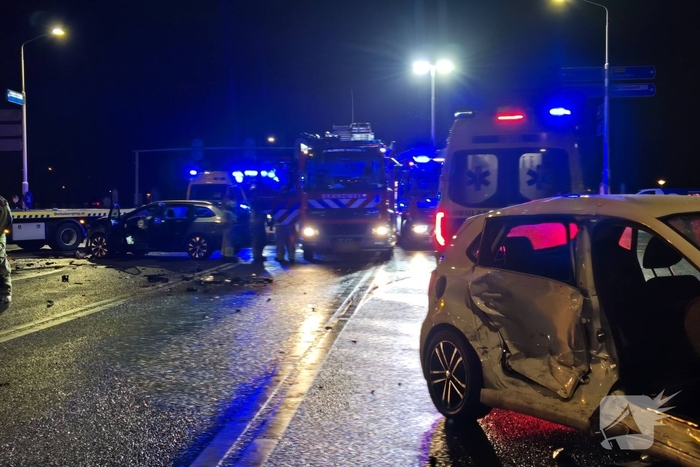Ongeval met meerdere gewonden in Lelystad