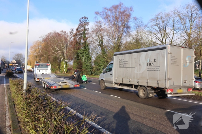 Persoon gewond bij verkeersincident