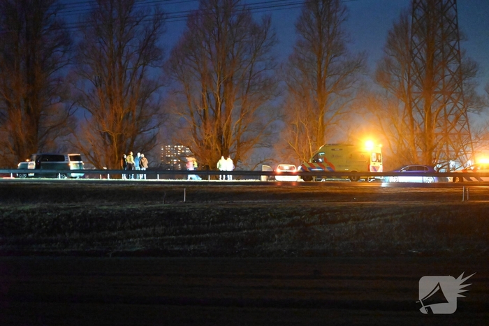 Verkeersongeluk leidt tot wegafsluiting