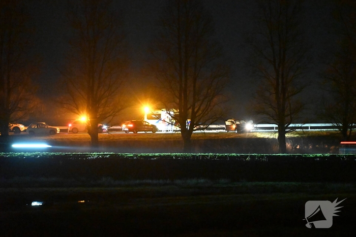 Verkeersongeluk leidt tot wegafsluiting