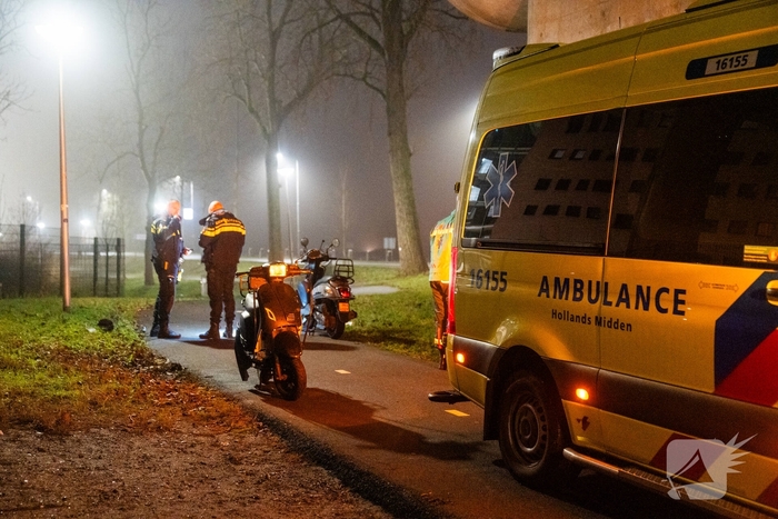 Gewonden nadat scooters botsen op fietspad
