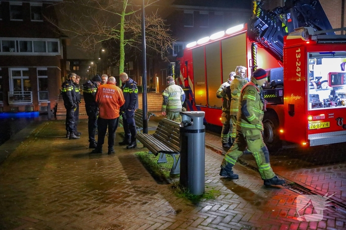 Voertuig te water na ongeval