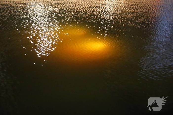 Voertuig te water na ongeval